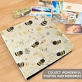 thumbnail image 5 of PU Leather Photo Album with Self-Adhesive Pages Scrapbook DIY Picture Holds 20+ Sheets Cute Bees and Honeycomb Pattern, 5 of 9