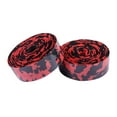 thumbnail image 2 of 2pcs Bike Handlebar Handle Grip strap Road Bicycle Cycling Non-slip Handle Black and red, 2 of 8