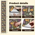thumbnail image 5 of Modern Peel and Stick Wallpaper 17.7in x 9.8ft Colorful Vegetable Carrots Tomatoes Eggplants Onions Cabbage Wall Mural Self-Adhesive Removable Wall Paper for Kitchen Cabinet Renter Friendly, 5 of 8