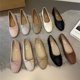 thumbnail image 4 of Bailamos Fashion Bow Tie Flats Ballet Shoes Women Ballet Femenino Punta Redonda Corte Bajo Bailarina Mocasín Suave Zapatos De Vestir Zapato, 4 of 5