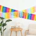 thumbnail image 5 of Nuevo telón de fondo para colgar en la pared con flecos de aluminio metálicos, pancarta para desfiles de carrozas, decoración de fiestas de cumpleaños y Navidad de Mardi Gras, 5 of 5