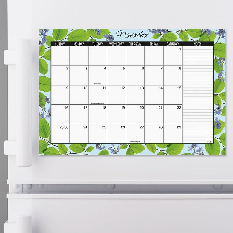 2025-2026-pressed-flowers-desk-calendar-pad-11-inch-x-16-1-4-inch-size-large-24-month-bookstore-quality-calendars-for-kitchen-office-by-current-walmart-com