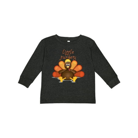 

Inktastic Little Turkey Gift Toddler Boy or Toddler Girl Long Sleeve T-Shirt