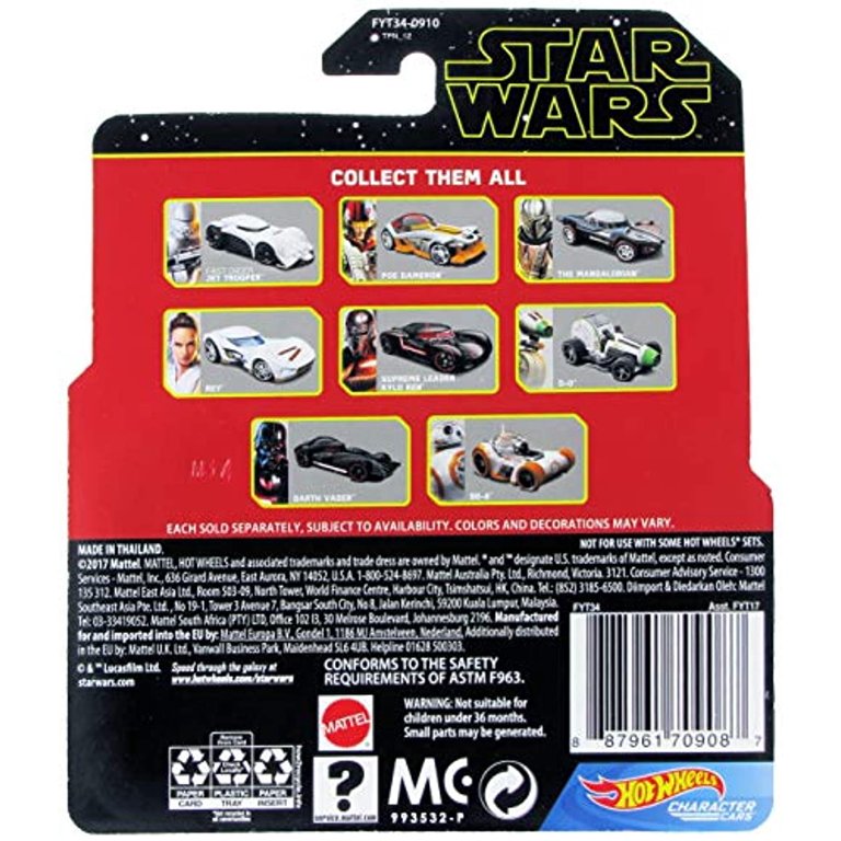 Hot Wheels Star Wars Character Cars - Walmart.com