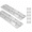 Silver-30" Long x 2" Overall Width-2, variant on Black 48" Long x 2" Overall Width 2-Pack Continuous Piano Hinges