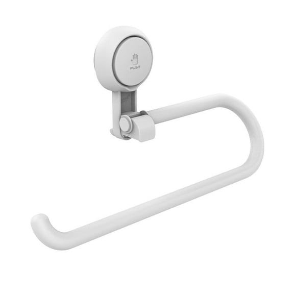 Suction Cup Paper Towel Holder: No Drill Wall-Mounted Storage Solution!