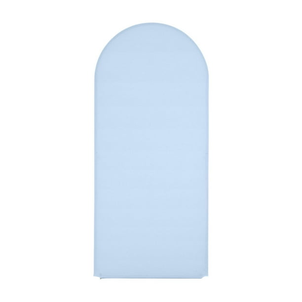 Cubierta de arco de boda, cubierta de marco de arco, elegante fondo de puerta de flores para recepción Rosa azul de 6 pies