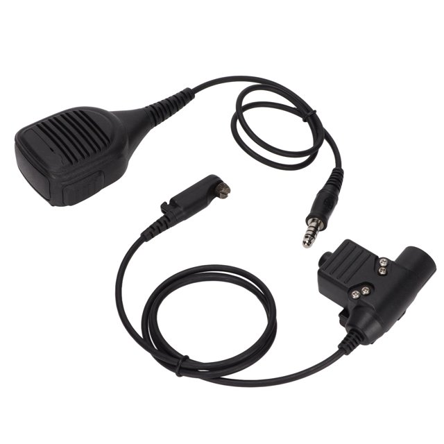 Altavoz de radio bidireccional, micrófono de hombro de alta resistencia para PD685 para Hytera Ccdes No se aplica