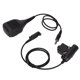 thumbnail image 2 of Shoulder Microphone, Two Way Radio Speaker 7.1mm Handheld Clear Sound  For PD665 For Hytera, 2 of 8