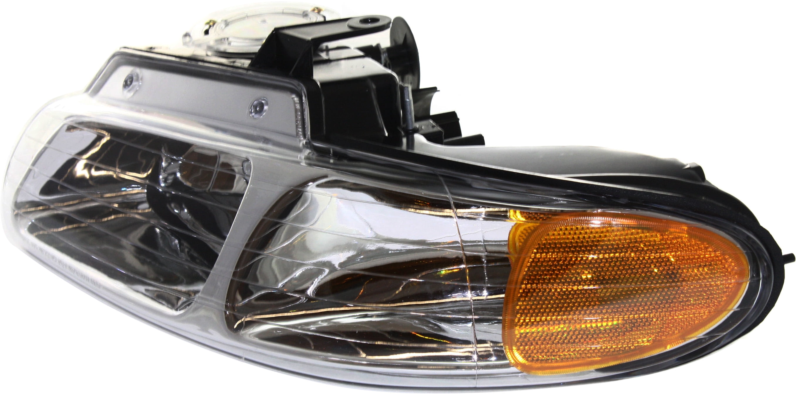 Headlight Compatible With 1996-1999 Dodge Grand Caravan Chrysler Town and Country Left Driver Halogen With bulb(s)