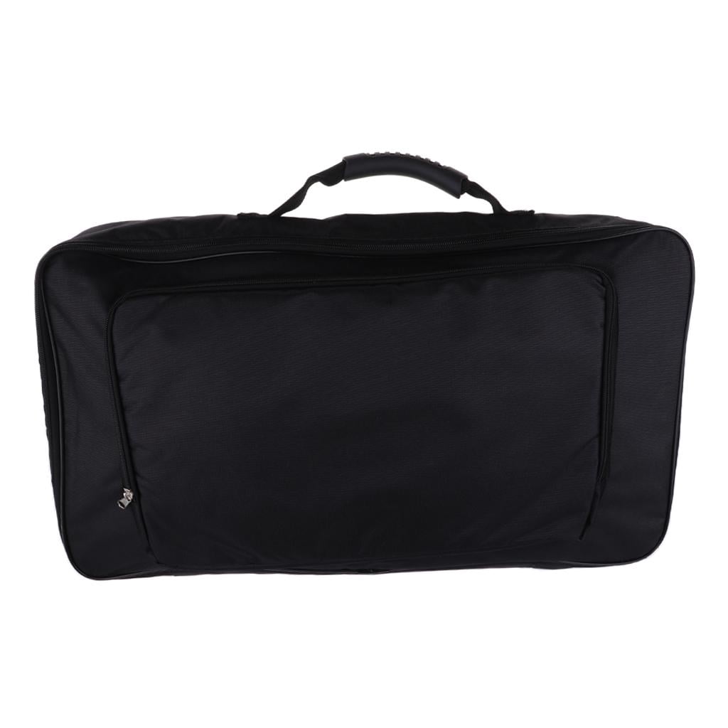 Big Storage Guitar Effect Pedal Board Case Handbag for Guitar Replacement Part, 22.83x12.99x3.94inch