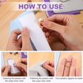 thumbnail image 4 of Uxcell 3.2"x3.2" Jewelry Cleaning Cloth, 2 Pack Double-Sided Fleece Polishing Cloth for Gold, Silver and Jewelry, Light Gray, 4 of 6