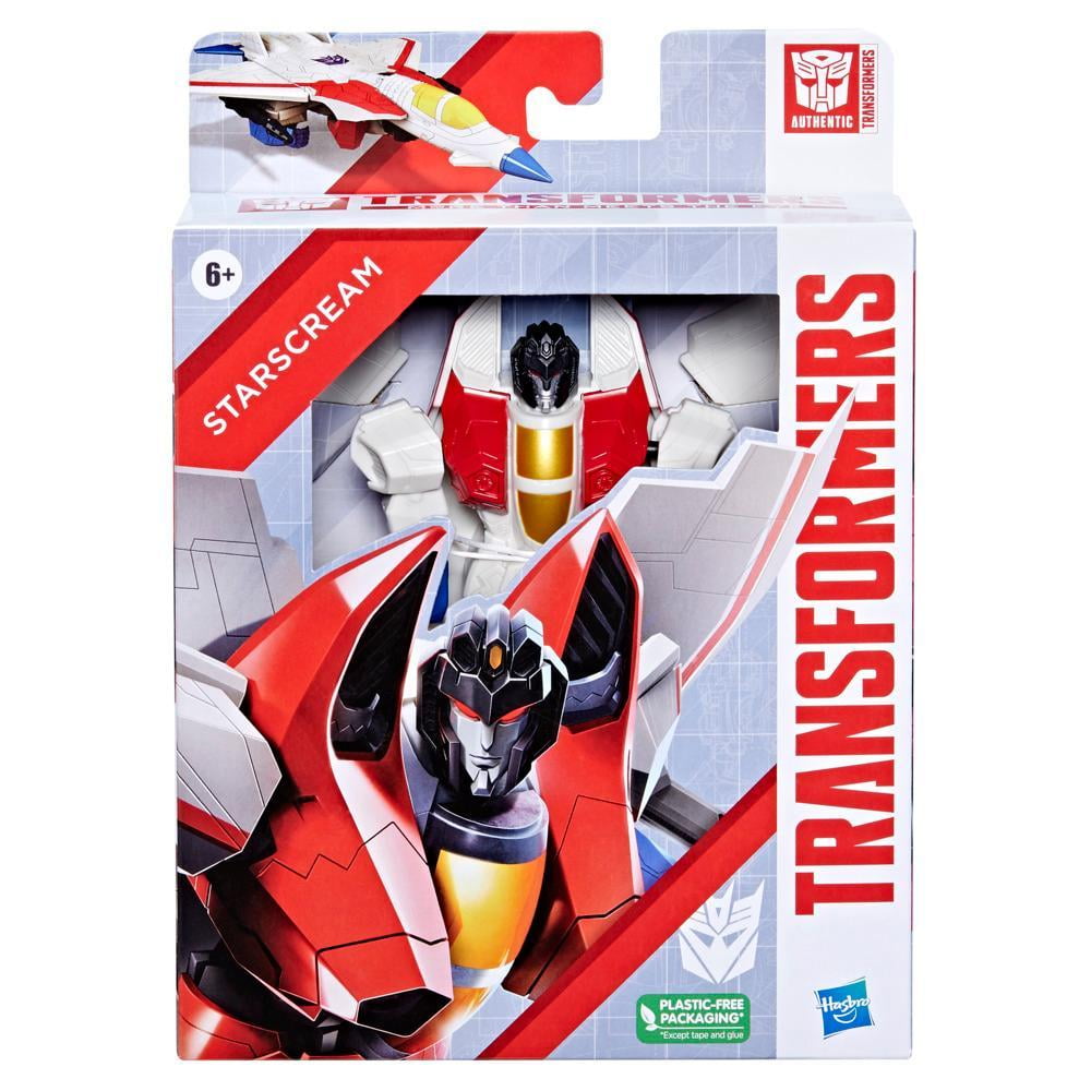 Transformers Generations Toys Authentics Starscream Action Figure (7”)