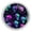 Multicolor 1, variant on PhooArto Vintage American Flag Deer 4 PCS Crystal Glass Cabinet Knobs, Drawer Kitchen Cabinets Dresser Cupboard Wardrobe Pulls Handle - Glowing in the Dark