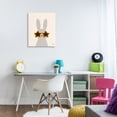 thumbnail image 4 of Stupell Industries Minimalist Bunny & Star Sunglasses Canvas Art, 24 x 30, by Jessica Beck, 4 of 8