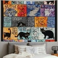 thumbnail image 2 of Orinice Cute Cat Tapestry Wall Hanging Unique Style Graphic Tapestries Home Wall Decor Art for Living Room Bedroom Apartment Farmhouse Dorm - Mother's Day Home Decor 40x30inch, 2 of 6
