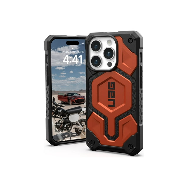 iPhone 15 Pro UAG Monarch Pro MagSafe Case - Rust
