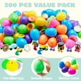 thumbnail image 3 of Huevos de Pascua precargados JOYIN, 200 unidades, con varios juguetes, 3 of 8