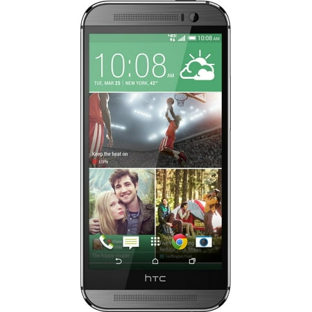 HTC One M8 6525L 32GB Verizon CDMA Android Phone w/ Dual Rear Camera - Gunmetal Gray (Htc One M8 Best Price)