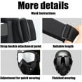 thumbnail image 5 of Special Mask for Welding and Cutting, Welding Helmet Auto Darkening, Protection for Grinding, Welding Goggles, Protective Face Shield, Large Viewing HD Welding Hood, Detachable Eye, 5 of 9