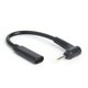thumbnail image 1 of Kuymtek Adaptador de conector de CC PD USB C hembra a ángulo recto para computadora portátil (2,5x0,7 mm) Kuymtek Componentes de la computadora, 1 of 8