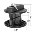 thumbnail image 4 of Strong Fuel Can Lock Bracket Mount for 10 20 30L Jerry Can Gas Diesel Fuel Tank Oil Container Spare Petrol Tank Backup, 4 of 7