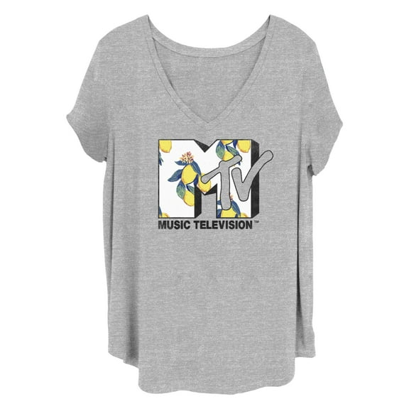 Women's MTV Lemon Logo Graphic T-Shirt