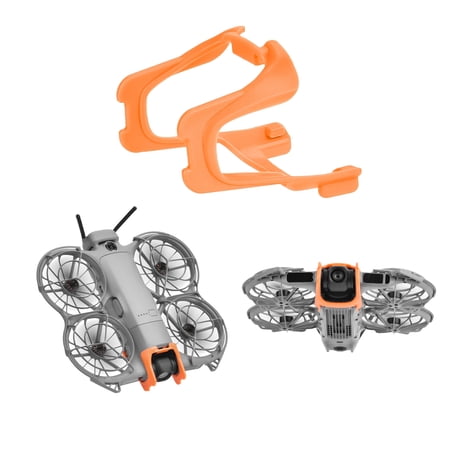 Flysimple Neo 2 Gimbal Bumper Bar, Anti-Collision Gimbal Camera Lens Guard Protection Urltra-Light 2.6g ABS Lens Protector NEO 2 Drones Accessories, Not for NEO,Orange