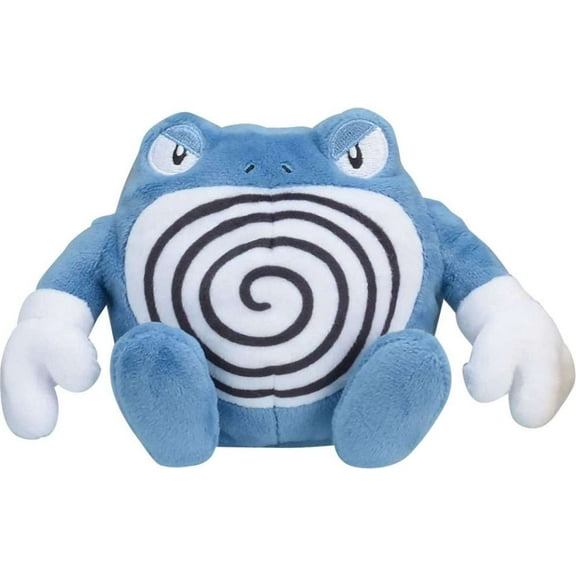 Pokemon Center: Sitting Cuties: Poliwrath Plush # 62 -  Generation 1 - 6 In