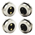 thumbnail image 1 of Yazoeia 2 Pair Spring Loaded Magnetic Pogo Pin Connector,1/2/3/4/5/6 Pin Circular High Current Magnet Suction Male+Female DC Power Charge Probe Charging Socket Connector (2 Pin) CJC912-187966, 1 of 7