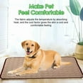 thumbnail image 7 of HAOSHICS Cooling Mat for Dogs Puppy Cats Ice Silk Pet Self Cooling Pad Blanket for Pet Beds/Kennels/Couches/Car Seats/Floors (xl:40"*27.6",blue), 7 of 7