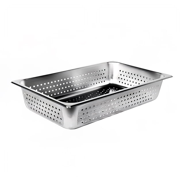 Thunder Group STPA3004PF Casserole à Vapeur Taille Normale - Perforée, Inox