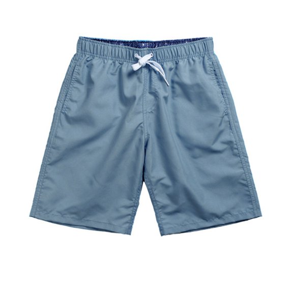 Ceisia Men's Solid Quick Dry Beach Shorts Surf Swim Trunks Relaxed Fit Casual 5 Inch Inseam Summer Vacation Lightweight Bottoms Gray XL Gifts for Father