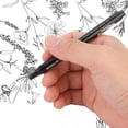 thumbnail image 1 of Black 12pcs  Liner Fine Tip Marker Pen Black Water Based Ink Waterproof Drawing Sketch Pen, 1 of 7