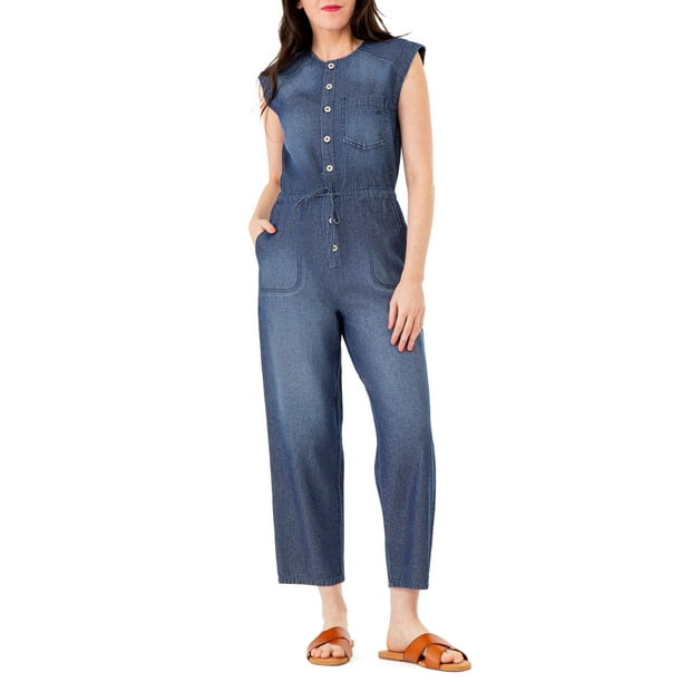 Jordache Women's Utility Jumpsuit