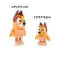 thumbnail image 4 of 4Pcs/Set Bluey Family Bingo Character Model Decorations Cute Puppy Movable Decorations Pvc Character Model Toys Children‘S Gifts, 4 of 6