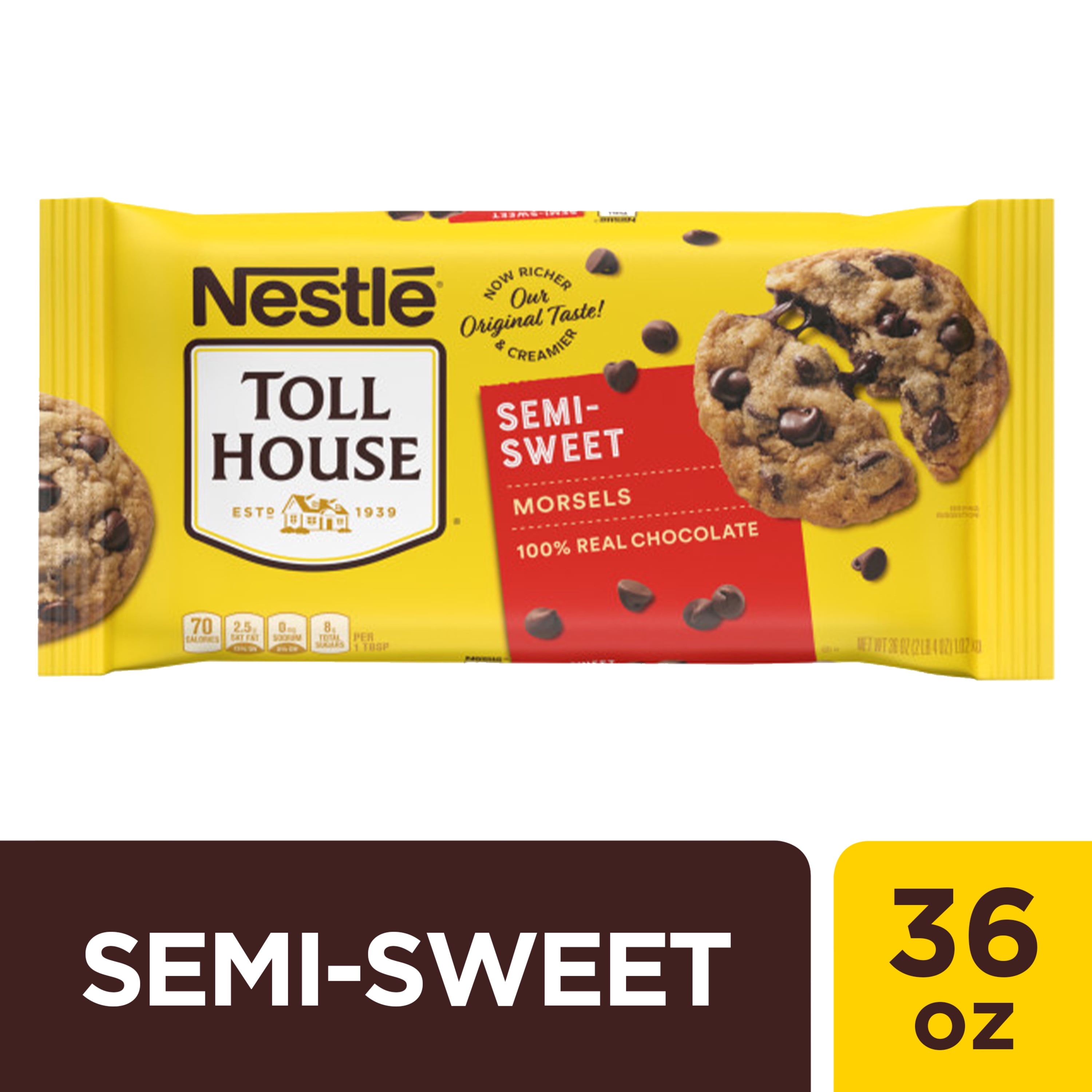 Nestle Toll House Semi Sweet Chocolate Chips Oz Walmart Com Walmart Com