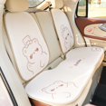 thumbnail image 4 of Cojín de asiento de coche de seda de hielo para las cuatro estaciones, funda de asiento de coche para niña, decoración interior de coche, almohadilla protectora de asiento de dibujos animados de oso d, 4 of 5