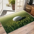 thumbnail image 4 of Sports Golf Area Rugs, 3D Ball Green Carpet, Washable Non Slip Low Pile Soft Rug for Living Room Bedroom Decor Mat 5ftx8ft, 4 of 8