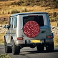 thumbnail image 5 of Rateoe Festive Reindeer Pattern Tire Cover Wheel Protectors Weatherproof Wheel Covers Universal Fit for Trailer Rv SUV Truck Camper Travel Trailers Accessories-17 inch, 5 of 6