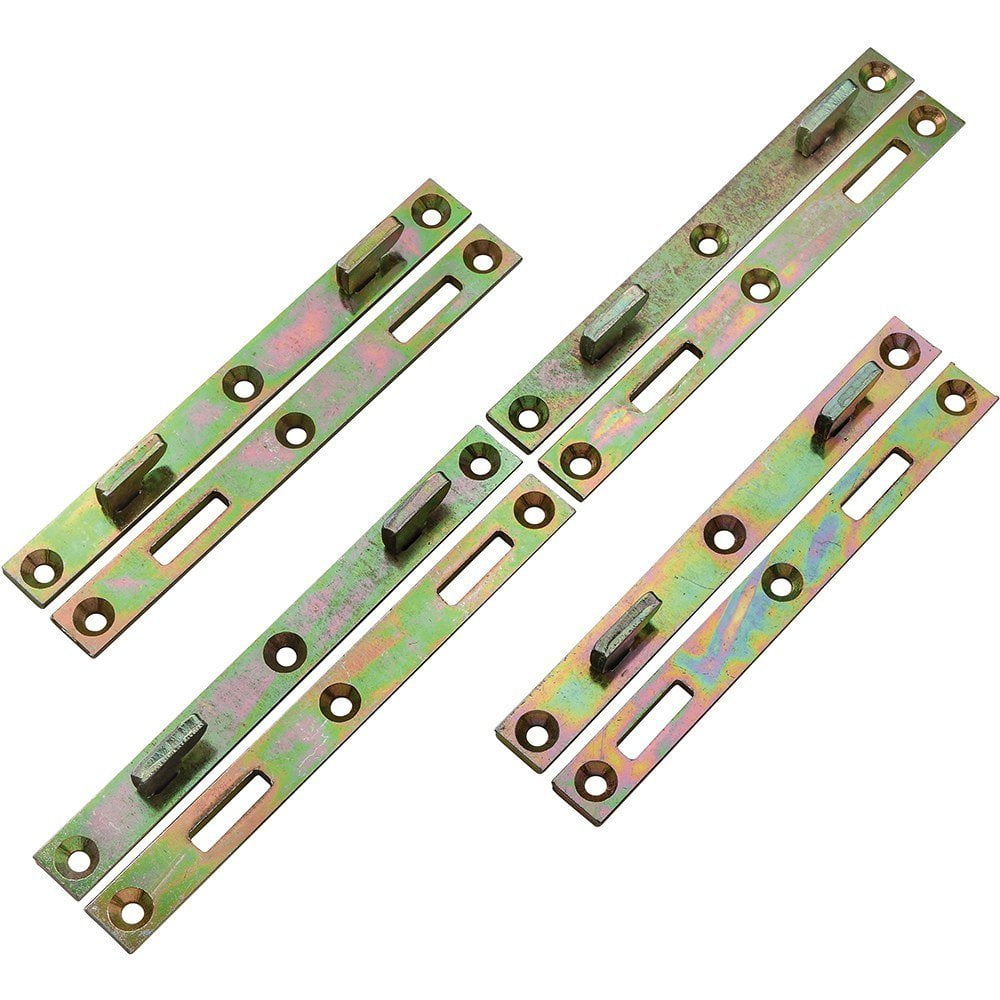 6 x 5/8" Heavy Duty Wrought Steel Bed Rail Fasteners (4Pack) By