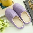 thumbnail image 7 of VerPetridure House Slippers for Women Comfy Winter Fuzzy Slippers with Memory Foam and Indoor Outdoor Soles Couple Women Plush Warm Slippers, 7 of 7