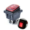 thumbnail image 4 of WHAMVOX  Waterproof Rocker Switch Toggle Boat Switches Illuminated Red, 4 of 8