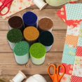 thumbnail image 4 of Yiailnter Fil de Coton Couleurs Foncées pour Crochet, 18 Pcs, 4 of 8