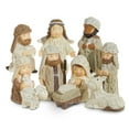 thumbnail image 2 of Christmas Nativity Set with Wise Men, Holy Family Manger, 10 Pieces, 2.5 Inch Tall, 2 of 2