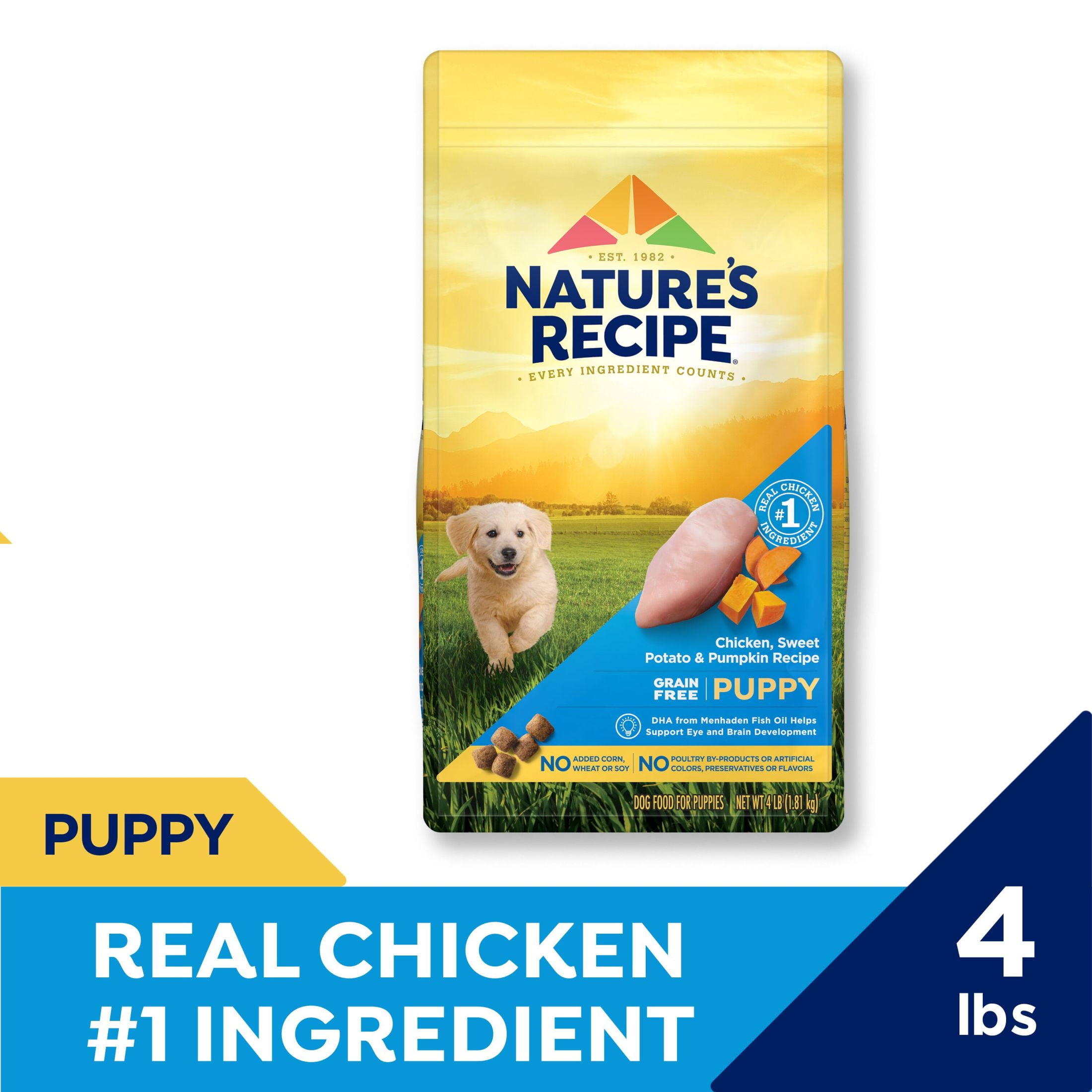 Nature's recipe large breed puppy food clearance