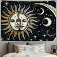 thumbnail image 2 of Shiartex  Wall Tapestry - Aesthetic Tapestry Wall Hanging Moon Tapestry as Wall Art for Bedroom, Living Room, Dorm Decor  40x60inch, 2 of 6