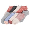 thumbnail image 2 of Lucky Brand Women's 9 Pack Random Knit Block No Show Socks Natural 9/11, 2 of 3