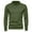 Green, variant on Men's Thermal Weave Sweater High Collar Winter Pullover Knit Breathable Design