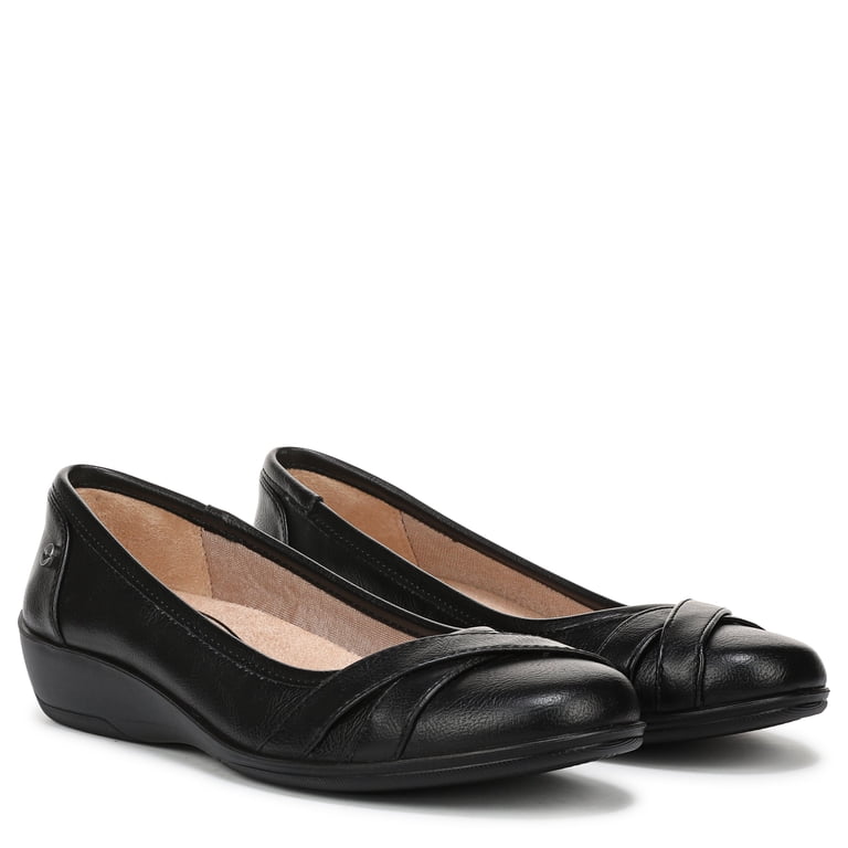 lifestride ladies dress shoes Women's Madison Shoe, Black, 5 M US in stretch Black Heels for Women |